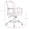 thumbnail image 4 of Workspace Office Chair with Contoured Mesh Back, 4 of 5