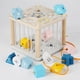 thumbnail image 3 of Juguete de de Madera Sensorial Educativo para Padres E Hijos Clasificación Interactiva Rompecabezas de Desarrollo Juguete para El Hogar Regalo Hugo ensartar cuentas Juguetes, 3 of 10