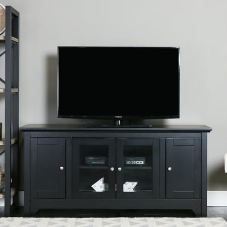 52 Black Wood Tv Stand For Tvs Up To 55 Muliple Colors 52 Black Wood Tv Stand For Tvs Up To 55 Muliple Colors