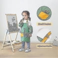 thumbnail image 2 of 2-5 Years Old Child Painting Apron Set Child Apron With Pockets And 2 Adjustable Sleeves Kids Apron Child Kitchen Apron Boy Girl Waterproof, Anti-dirt, 2 of 5