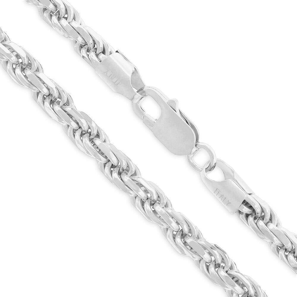 Jewels By Lux Sterling Silver 4.5mm Cable Chain