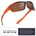 thumbnail image 2 of Gafas Deportivas de Sol Nitrogen Polarizadas Envolventes con Protección UV400 para Hombre y Mujer, 2 of 6
