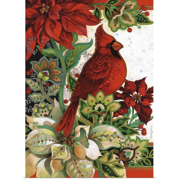 Great BIG Canvas | Rolled David Galchutt Poster Print entitled The Winter Roost