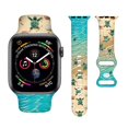 thumbnail image 1 of Correa de reloj BACDOILQ Cute Turtle Soft Silicone 38-41 mm, 1 of 4