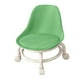 thumbnail image 4 of Silla giratoria con ruedas universales giratorias de 360 degree y asiento bajo Verde, 4 of 9