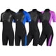 thumbnail image 4 of Advancent Traje de buceo Estilo de manga corta Trajes de baño amigables con la piel Traje de neopreno fácil de usar Deportes acuáticos Mujer Negro L, 4 of 6