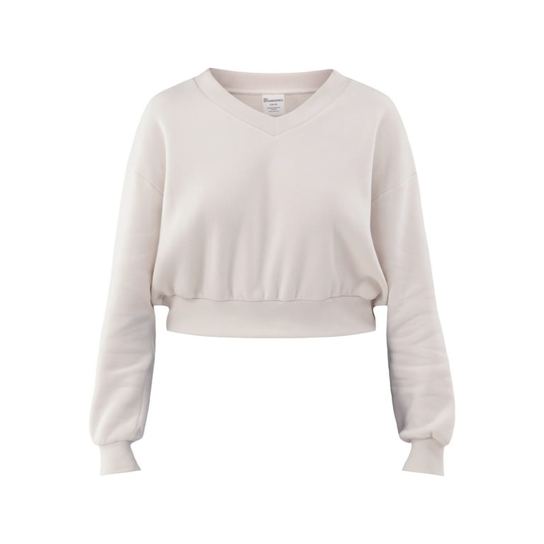 Solid Color V-Neck Cascading Sweater Solid Color V-Neck Cascading Sweater
