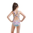 thumbnail image 5 of MEZZALL Summer Colorful Print Girls Swimwear For Swim Training And Lessons Comfortable Athletic Swim Bohemian With Cartoon / Flower Print Beachwear, 5 of 5