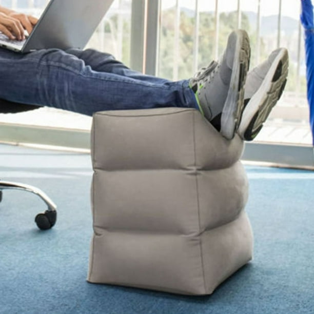 Funie Inflatable Footrest Yoga Pad Travel Air Pillow Cushion Car Airplane Sleeping Bed Walmart