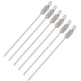 thumbnail image 2 of Brochetas De Acero Inoxidable 6 Uds Barbacoa Larga Deslizante, 2 of 7