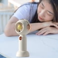 thumbnail image 4 of Mini ventilador de mano con base desmontable USB Desktop Spray Fan 500mAh 3 velocidades (Beige) Ndcxsfigh Libre de BPA, 4 of 8