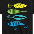 thumbnail image 3 of Instant Message - Fishing Lures - Toddler And Youth Short Sleeve Graphic T-Shirt, 3 of 6