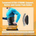 thumbnail image 2 of Lumbar Support Belt With Inflatable Pad Relieve Waist Pain Dual Adjustable Support Straps Lower Back Brace For Herniated DiscGift, 2 of 5