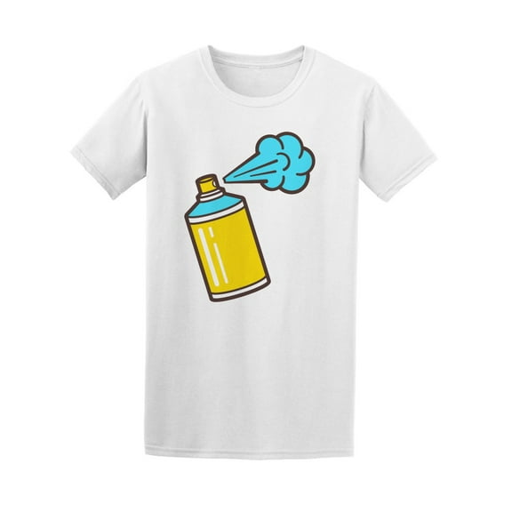 Blue Spray Paint Tee Men's -Image by Shutterstock