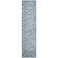 thumbnail image 2 of SAFAVIEH Brentwood Dilara Damask Runner Rug, 2' x 10', Navy/Cream, 2 of 7