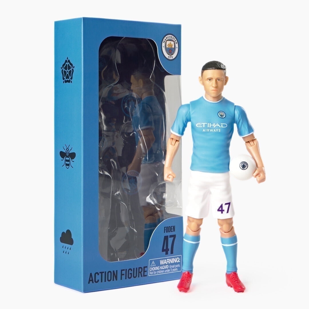 Manchester city FODEN 47 サッカー選手 フィギュア Banbo Toys SOCKERS Manchester City Foden 8