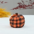 thumbnail image 4 of Pencil Cases Fall Home New Favourite Delicate Checkered Pumpkin Fabric Material Warm Feel, 4 of 7
