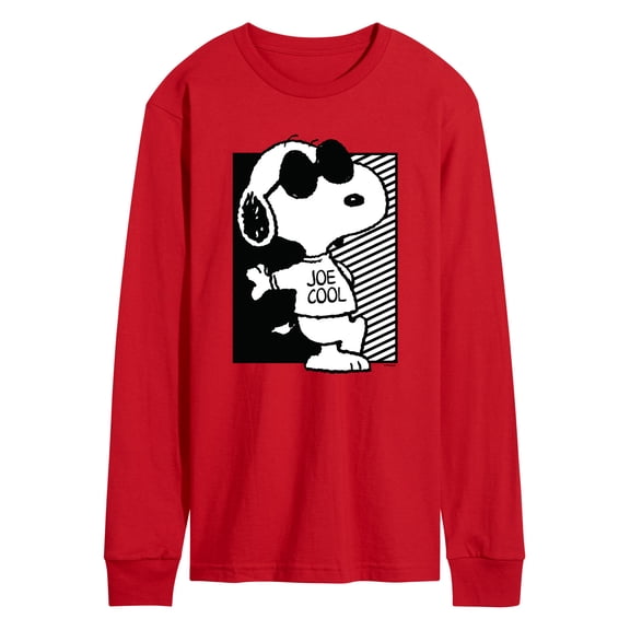 Peanuts - Snoopy Too Cool - Men's Long Sleeve Graphic T-Shirt