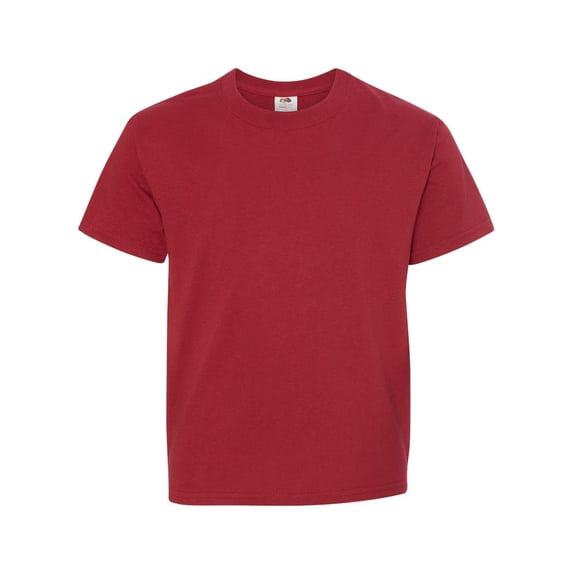 Fruit Of The Loom HD Cotton Youth Short Sleeve T-Shirt Retired