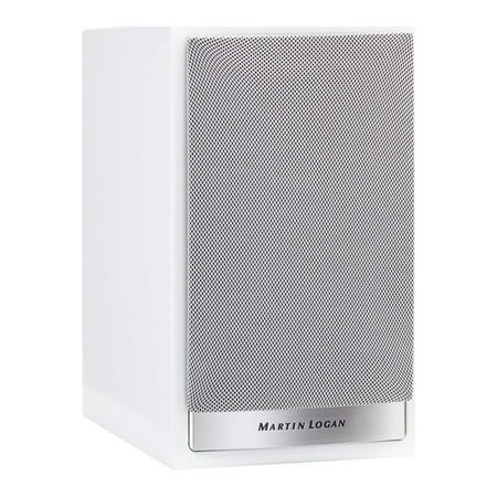 MartinLogan - Motion 5-1/4" Passive 2-Way Bookshelf Speaker (Each) - Matte White