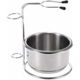 thumbnail image 4 of Men's Shaving Stand Set Shaving Cup + Shaving Holder Male Beard Shaving Soap Bowl Shaving Stand, 4 of 5