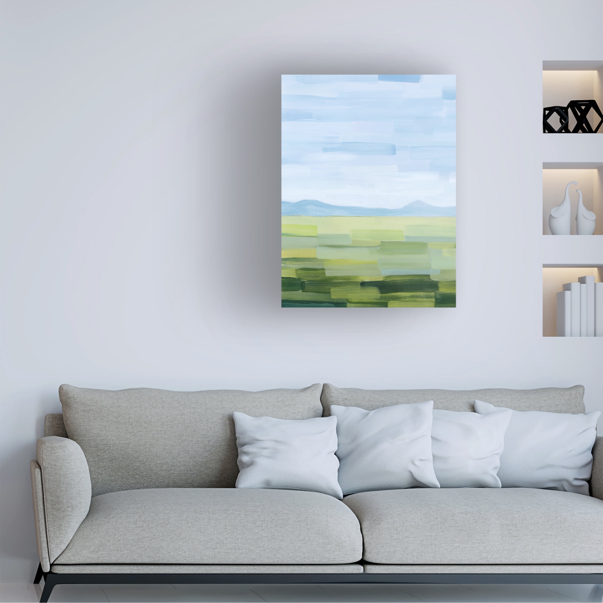 Grace Popp 'Green County I' Canvas Art