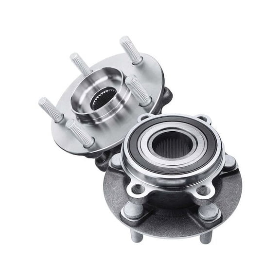 Front Wheel Hub Assembly Set 2 - Compatible with 2013 - 2020 Mazda CX-5 - Autopart Premium