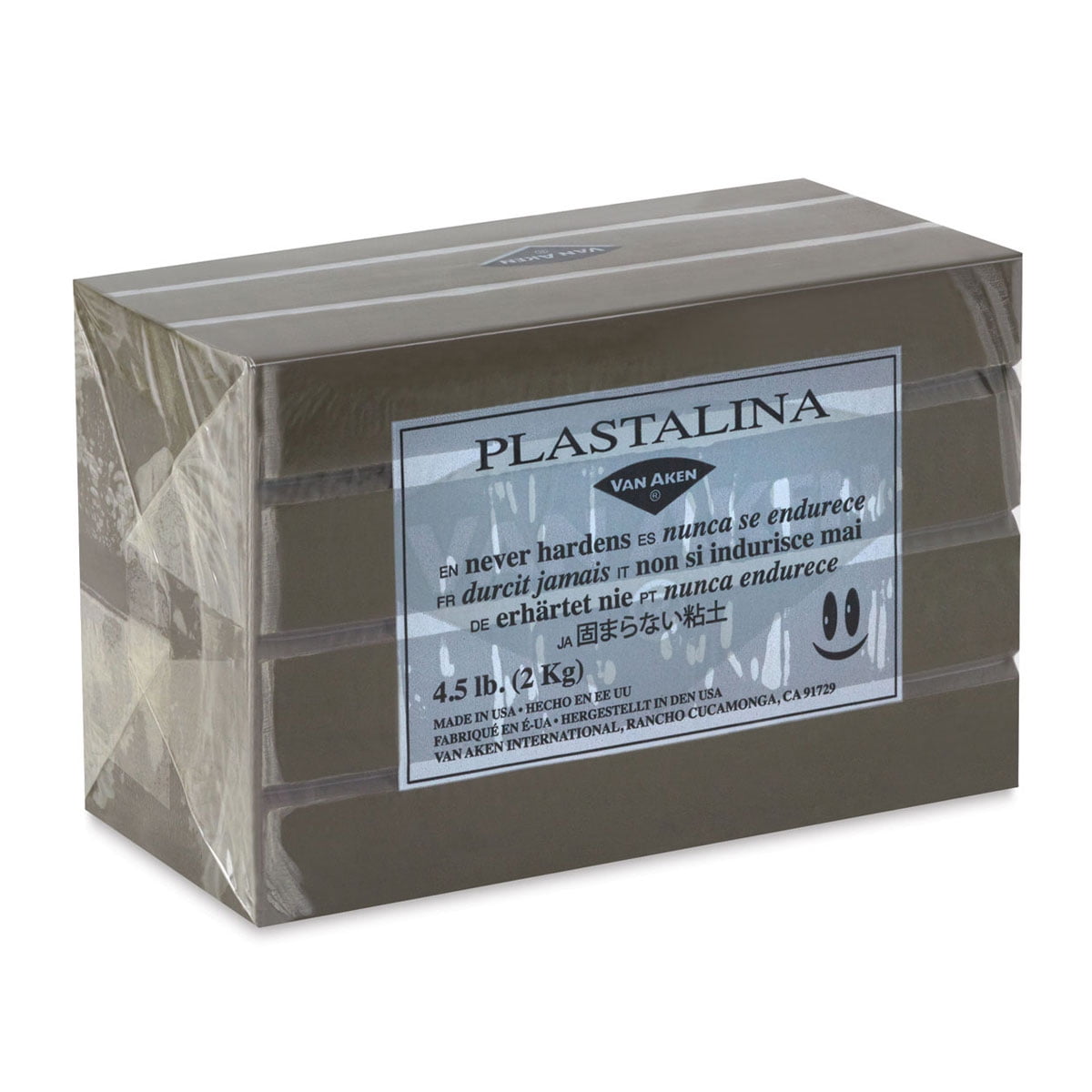 Van Aken Modeling Clay, 4.5 lbs., Sculptor Gray