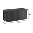 thumbnail image 5 of 230gal Resin , Outdoor Storage Box Waterproof Lockable, 5 of 7