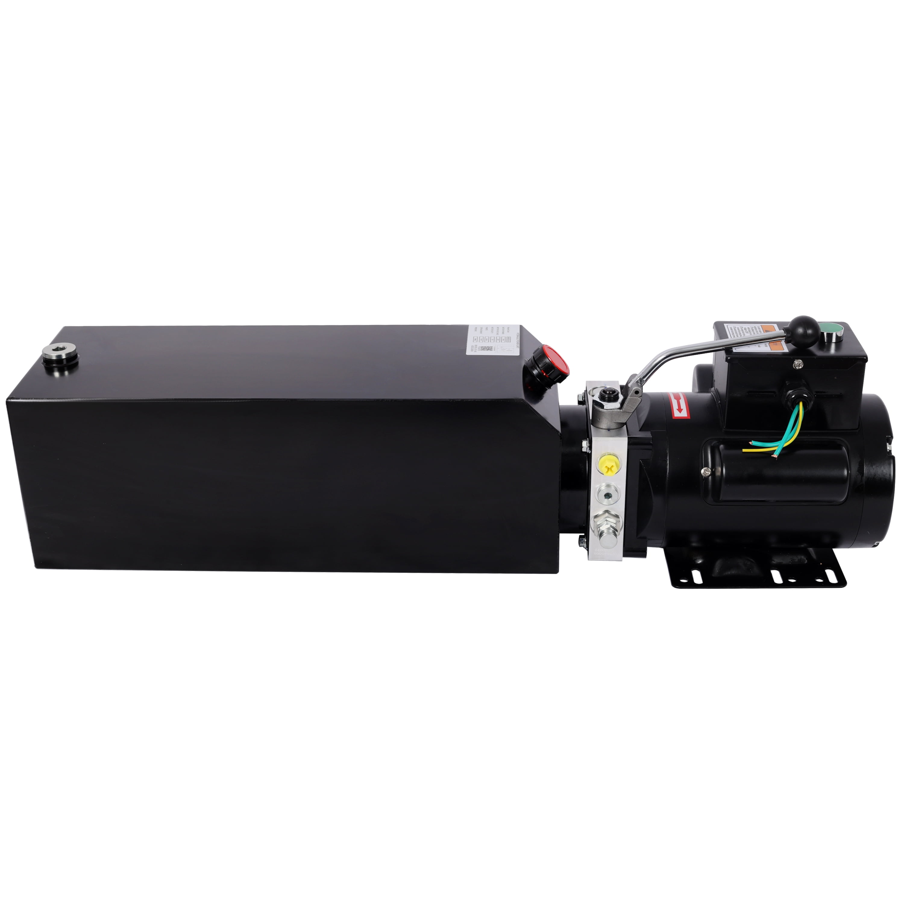 220V Hydraulic Power Unit, 3 HP, 2950 PSI, Single-Acting, Heavy-Duty, Dump Trailer Use
