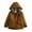 Brown, variant on HAOTAGS Boys Hooded Winter Coats(3-13), Large Pocket With Thick Windproof Warm Zip Up Jacket Long Sleeve Parkas For Kids Army Green 6-7Years