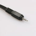 thumbnail image 4 of 2.5mm Mini AV Male to 3RCA Female M/F Audio Video Cable Stereo Jack Adapter Cord, 4 of 5