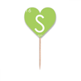 thumbnail image 1 of Chestry Elements Period Table Chalcogens Element Sulphur S Toothpick Flags Heart Lable Cupcake Picks, 1 of 3