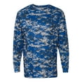 thumbnail image 2 of Badger Sport 4184 Adult Digital Long Sleeve Tee - Royal Digital, 2 of 3