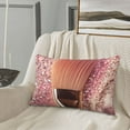 thumbnail image 6 of Fotbe Makeup Brush on Pink Glitter Pillow Cases - Envelope Closure - Luxury, Extra Soft, Cooling Pillow Covers - Wrinkle, Fade, Stain Resistant-14"x20", 6 of 8