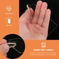 thumbnail image 2 of MasteelfCA 16pcs Basket Labels Bin Acrylic Labels Hanging Label DIY Blank Tag for Kitchen, 2 of 7