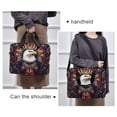 thumbnail image 6 of FORMRS 16" Laptop Bag Carrying Sleeve Case with Handle Travel Shoulder Briefcase, Brown Abstract Eagle, 6 of 8