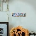 thumbnail image 2 of Vintage Wrestler Dr Wall Decor Street Signs Home Bar Coffee Metal Tin Signs Wrestling Poster for Home Kitchen Coffee Farm Art Decor 16 x 4 Inches, 2 of 5