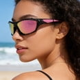 thumbnail image 2 of Gafas de ciclismo para exteriores, protección UV, resistentes al viento, para hombre y mujer, gafas de sol polarizadas para motocicleta y bicicleta, gafas deportivas, 2 of 7