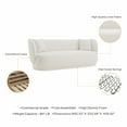 thumbnail image 4 of Manhattan Comfort Siri Sofa with Solid Wood Frame in Cream, 4 of 9