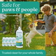 Outdoor Odor Eliminator: EcoStrong Dog and Cat Urine Enzyme Deodorizer (10 x 2oz Shots)