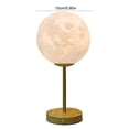 thumbnail image 3 of Lámpara de luna táctil con impresión 3D, recargable, 3200K-6500K, lámpara de noche para niños, 3 of 6