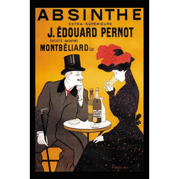 Art.com Absinthe J. Edouard Pernot Art Print by Leonetto Cappiello, 16" x 24"