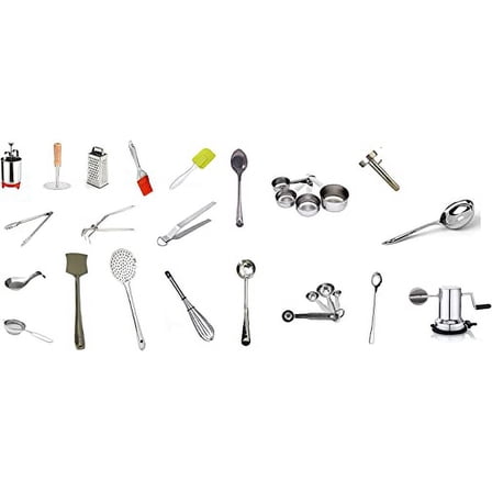 SynSpiritStore Stainless Steel 21 in 1 Perfect Kitchen Tool Combo