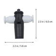 thumbnail image 2 of Miangastore 1 Pc Samba Post For Whistle For Dance Accompaniment Whistle Forkids Creative Abs Plastic White, 2 of 8