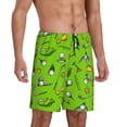 thumbnail image 2 of Kdxio Golf Sport Club Print Mens Sleep Shorts Bottoms Soft Comfy Pajama Wear Pants with Drawstring Pockets, 2 of 5