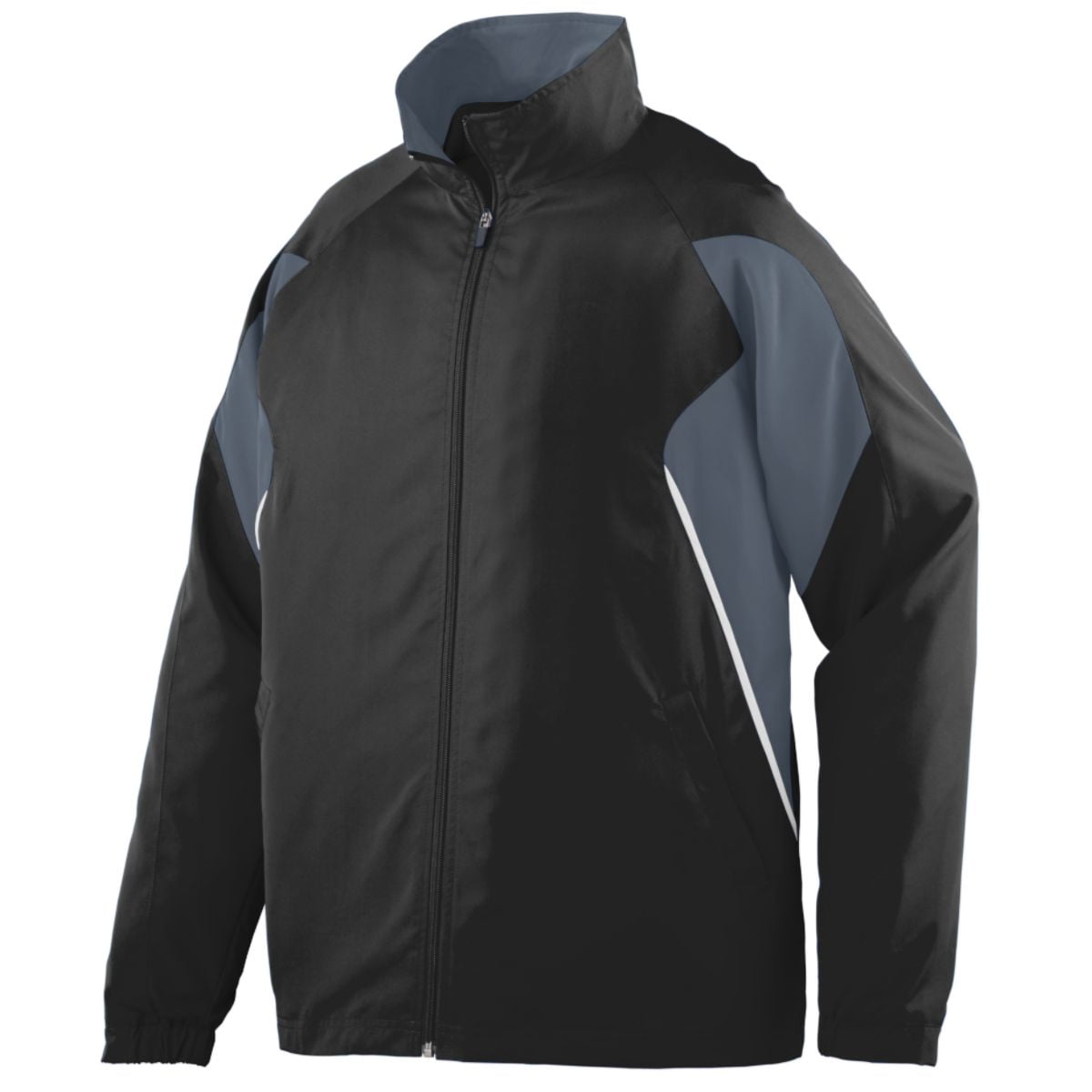 Augusta Sportswear Men's Fury Jacket S Black/Graphite/White | Walmart ...