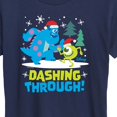 thumbnail image 3 of Monsters Inc - Dashing Through - Women's Short Sleeve Graphic T-Shirt, 3 of 5