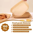 thumbnail image 6 of Food Grade Fryer Paper Special Paper Oil Absorbing Paper Tray Oil And Non Stick Circular High-temperature Paper Baking Pad Paper(50Pcs), 6 of 7