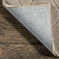 thumbnail image 5 of nuLOOM Amy Casual Faux Rabbit Machine Washable Area Rug, 5' x 8', Taupe, 5 of 9